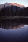 C Rockies 051 Sep-1981 Jacques Lake Sunset.jpg (76873 bytes)