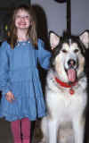 1995-12 Kirsten and Kobuk.jpg (166984 bytes)
