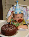 Jamie 1yr old cake hat.jpg (89983 bytes)