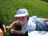 Jamie in hat summer 2004 2.JPG (160274 bytes)