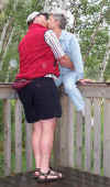 Me and P kissing.JPG (69547 bytes)
