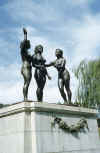 1952 Japan 009 Tokyo the Three Graces.jpg (180615 bytes)